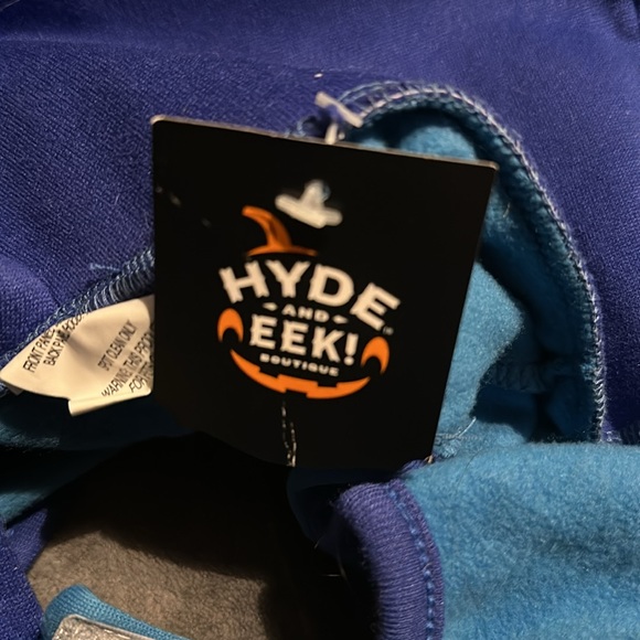 NWT Hyde & Eek Size large dog blue crayon costume - Picture 3 of 6